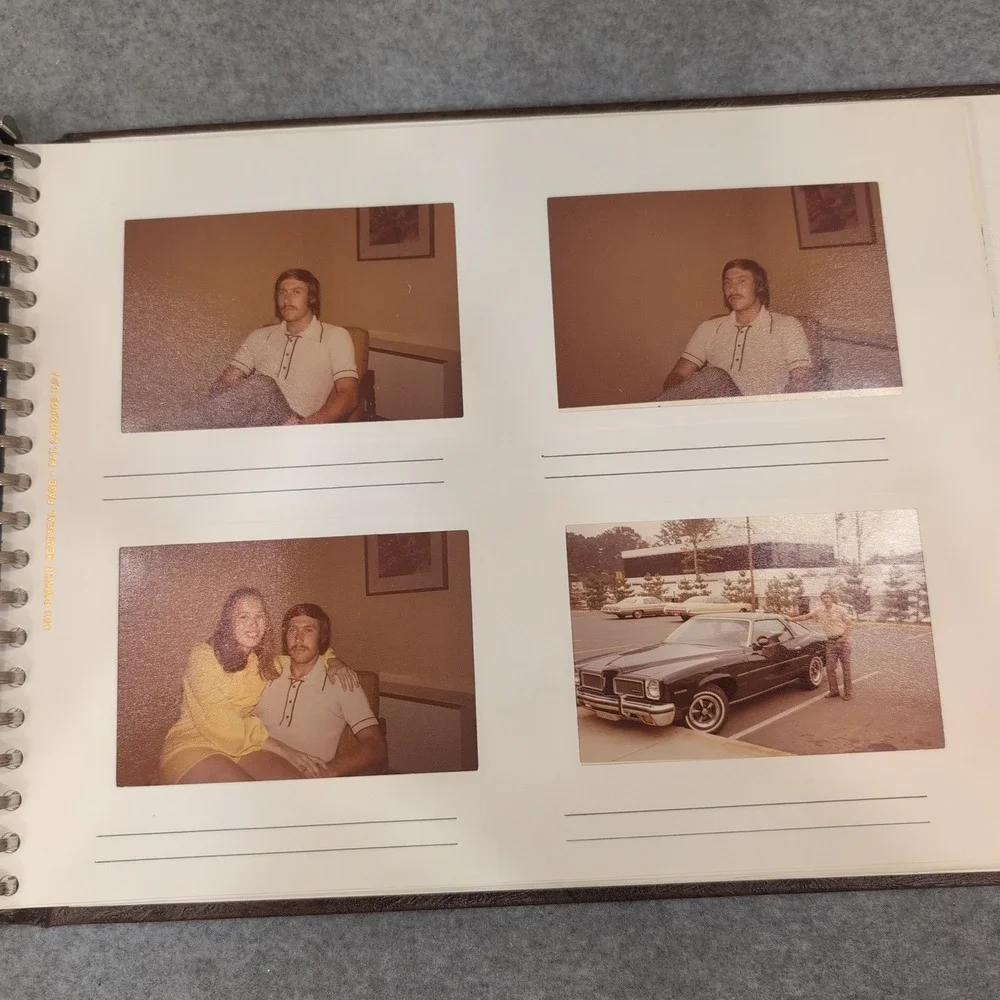 Vtg 1972-1973 Charleston WV Harrington Family Album USAF Col Patricia Harrington - Picture 14 of 16